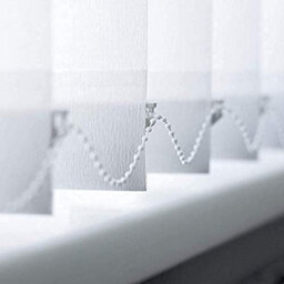 Sisi UK 10M Vertical Blind Bottom Beaded Chain For 89mm Slats White Plastic With Connectors Replacement Chain For Window Blind Clips - thumbnail 4