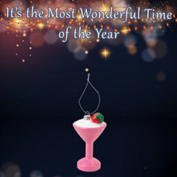 Christmas Tree Decoration Glitter Cocktail Ornament 11X6. 5X6. - thumbnail 3