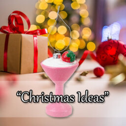 Christmas Tree Decoration Glitter Cocktail Ornament 11X6. 5X6. - thumbnail 5