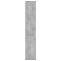 Vidaxl Wall Shelf Concrete Grey 36X16X90 Cm Engineered Wood - thumbnail 5