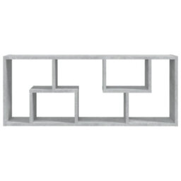 Vidaxl Wall Shelf Concrete Grey 36X16X90 Cm Engineered Wood - thumbnail 6