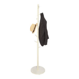 Urbn-Living Urbnliving 174Cm Height Coat Rack Tree Branch Hanger Stand Multi Hooks Hallway Freestanding W/ Mdf Base, White - thumbnail 2