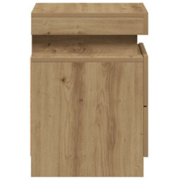 Walplus Bedside Cabinets With Led 2 Pcs Artisian Oak 35X39X55 Cm Engineered Wood - thumbnail 9