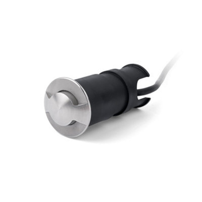 Luminosa Lighting Luminosa Kane Led Recessed Outdoor Ground Light Matt Nickel 2700K Ip67 - Two Direction