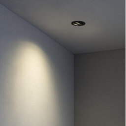 Luminosa Lighting Luminosa Arg Tiltable Black Recessed Downlight Gu10 - thumbnail 2