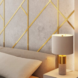 Ilcom Decorative Profile I 50mm X 2440mm X 0.65mm Gold Brushed Stainless Steel - thumbnail 3