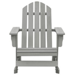 Vidaxl Garden Rocking Chair Wood Grey - thumbnail 2