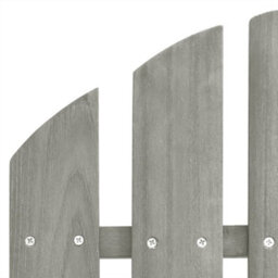 Vidaxl Garden Rocking Chair Wood Grey - thumbnail 5
