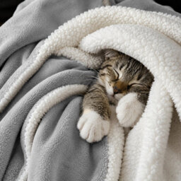 Moonlight Bedding Sherpa Fleece Throw Blanket Silver Double Soft Thick & Fluffy Reversible Throw For Sofa, Bed & Travel Blanket - thumbnail 2