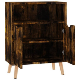 Berkfield Sideboard Smoked Oak 60X30X72 Cm Engineered Wood - thumbnail 5