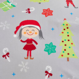 Fusion Elf & Santa Christmas Duvet Cover Set - thumbnail 3