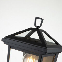 Luminosa Lighting Luminosa Hinkley Alford Place Outdoor Wall Lantern Museum Black, Ip44 - thumbnail 2