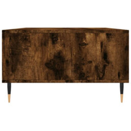 Berkfield Sturdy Coffee Table Smoked Oak 104X60X35 Cm Engineered Wood - thumbnail 7