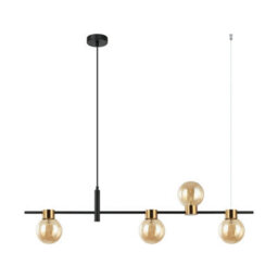 Luminosa Lighting Luminosa Bletter Modern 4 Light Bar Pendant Ceiling Light, G9 - thumbnail 2