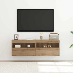 Walplus Tv Wall Cabinet Artisan Oak 60 X 30 X 40 Cm Engineered Wood - thumbnail 5