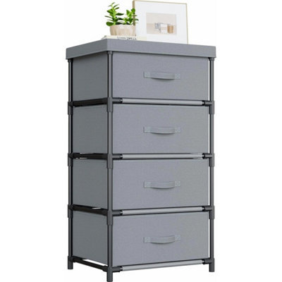 4 Drawers Fabric Chest Of Drawers Bedroom - image 1