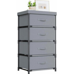 4 Drawers Fabric Chest Of Drawers Bedroom - thumbnail 1