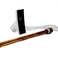 Horizontal Standard Electric Heating Element - White 2000 Watt - thumbnail 2