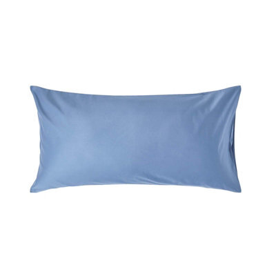 Homescapes Air Force Blue Egyptian Cotton Housewife Pillowcase 1000 Tc, King Size - image 1