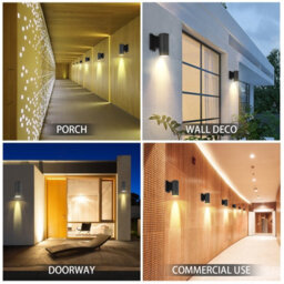 Aigostar 35W Outdoor Wall Lights Mains Powered, Ip65 Down B Wall Sconce,compatible With Gu10 Bulbs(Not Included) - thumbnail 5