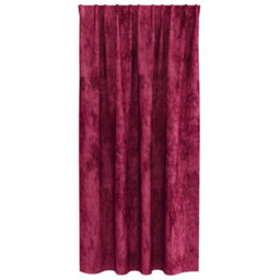 Berkfield Curtain With Curtains 2 Pcs Wine Red 175 X 140 Cm Velvet - thumbnail 3