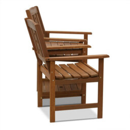 Walplus Furinno Tioman Outdoor Hardwood Jack & Jill Chair Set - thumbnail 5