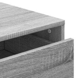 Walplus Corner Chest Of Drawers Grey Sonoma 40X41X76 Cm Engineered Wood - thumbnail 8