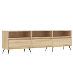Walplus Tv Cabinet Sonoma Oak 150X30X44.5 Cm Engineered Wood - thumbnail 2