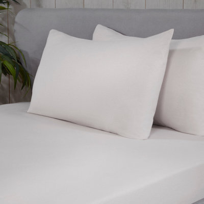 Smart Living Super Soft Cosy 100% Brushed Cotton Flannelette Luxury Bedding 25Cm Deep Bedsheet Or Pillowcase Pair - image 1