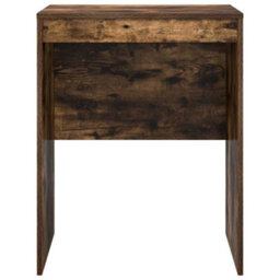 Berkfield Writing Desk Smoked Oak Engineered Wood 60 X 50 X 76 Cm - thumbnail 4