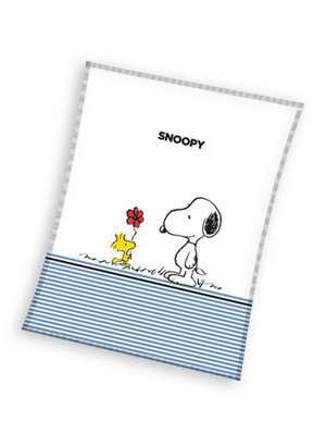 Snoopy And Woodstock Fleece Blanket