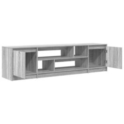 Berkfield Tv Cabinet Grey Sonoma 188.5X41X50 Cm Engineered Wood - thumbnail 5