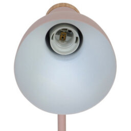 Nordlux Devone Metal Table Lamp Pen & Phone Holder  Pink,mains - thumbnail 5