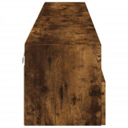 Walplus Tv Wall Cabinets 2 Pcs Smoked Oak 100X30X30 Cm Engineered Wood - thumbnail 8