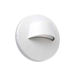 Luminosa Lighting Luminosa Brow Led Outdoor Wall Light White Ip44 - thumbnail 1