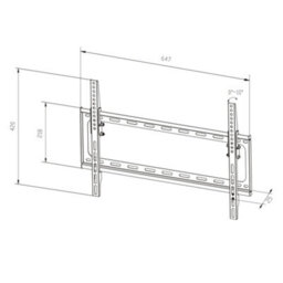 "Ttap Slim Tilt Tv Bracket, Ttd604T1 For 32"" - 70"" Screens" - thumbnail 3