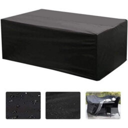 Outdoor Garden Furniture Cover, Dining Table, Patio Chairs, Waterproof, Windproof, Uv-Resistant, For Sofa, Rectangular - thumbnail 1