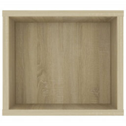 Berkfield Hanging Tv Cabinet Sonoma Oak 100X30X26.5 Cm Engineered Wood - thumbnail 5