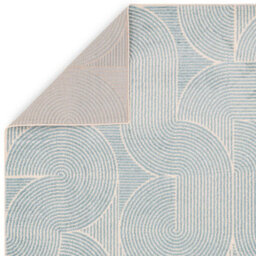 Furniturebox Uk Swirl Blue Rug 120X170 - thumbnail 8