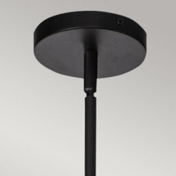 Luminosa Lighting Elstead Alora Mood Daphne Dome Pendant Ceiling Light Contemporary Matt Black, Natural 1X E27 - thumbnail 4