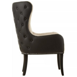 Orsina Doucet Chair, Easy To Assemble Outdoor Chair, Adjustable Large Chair, Armrest Velvet Dining Armchair - thumbnail 3