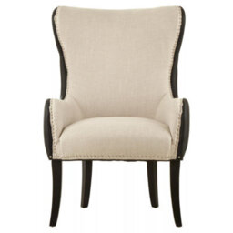 Orsina Doucet Chair, Easy To Assemble Outdoor Chair, Adjustable Large Chair, Armrest Velvet Dining Armchair - thumbnail 1