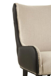 Orsina Doucet Chair, Easy To Assemble Outdoor Chair, Adjustable Large Chair, Armrest Velvet Dining Armchair - thumbnail 6