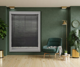 Lister Cartwright 25mm Pvc Venetian Blinds Windows Easy Fit Child Safety Included (Dark Grey, 60 Cm Width X 160 Cm Drop) - thumbnail 3