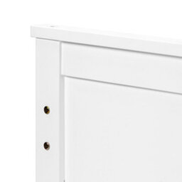 Abrihome Wooden Solid White Pine Storage Bed With Drawers Bed Furniture Frame For Adults, Kids, Teenagers 4Ft6 Double (White 190X135Cm) - thumbnail 5
