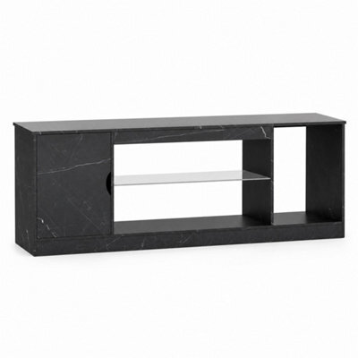 Marble Tv Stand With Glass Shelf 55 - image 1