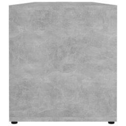 Berkfield Tv Cabinet Concrete Grey 120X34X37 Cm Engineered Wood - thumbnail 8