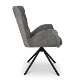 Sonara Modern Swivel Accent Chair Stylish Upholstered Seat Set Of 2 - thumbnail 9