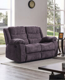 Amani Roma Recliner Sofa Two Seater Brown
