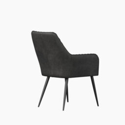 More4Homes Ella Technology Fabric Dining Chair Set Of 6 Grey - thumbnail 5